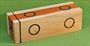 Rattle #1009 - Baby Rattle Blank - Mahogany & Padauk  $8.49